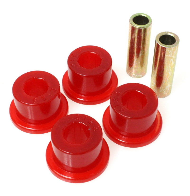 ENERGY SUSPENSION .750 ID x 1.975 OD (Bushing Dims) Red Universal Link - Flange Type Bushiings