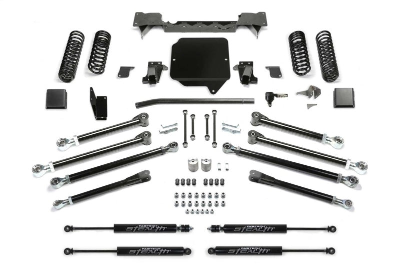 FABTECH 20-21 Jeep JT 4WD Gas 3in Crawler w/Stealth