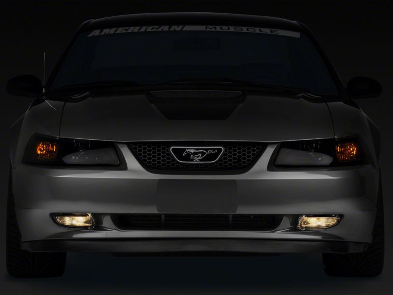 RAXIOM 99-04 Ford Mustang Excluding Cobra Fog Lights- Smoked