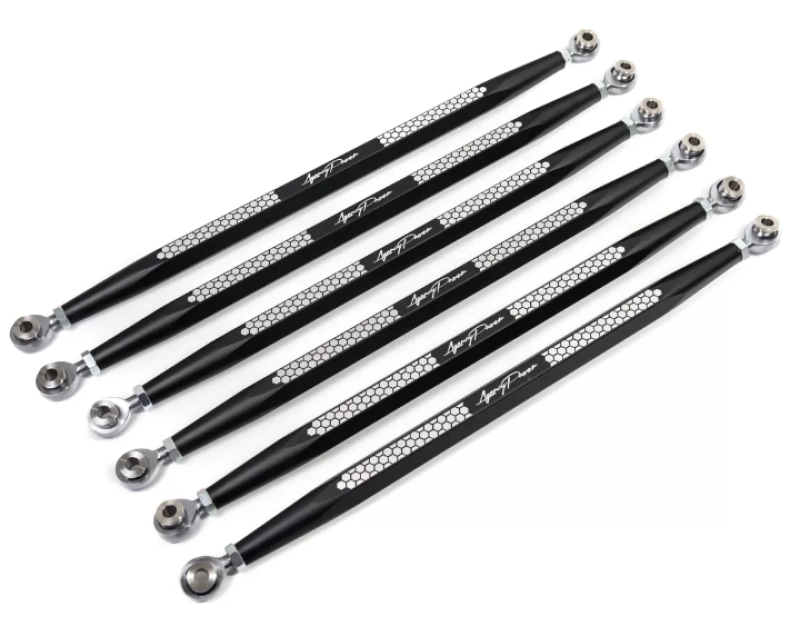 AGENCY POWER 17-23 Can-Am Maverick X3 Black Adjustable Rear Radius Rod Set