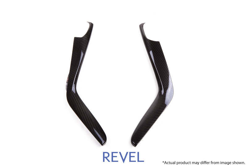 REVEL GT Dry Carbon Center Console Side Panels (Left & Right) 16-18 Honda Civic - 2 Pieces