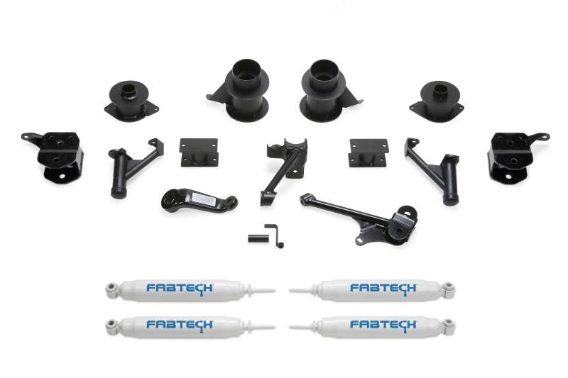 FABTECH 14-18 Ram 2500 4WD 5in Basic System w/Coil Spacers & Perf. Shocks