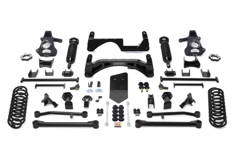 FABTECH 07-14 GM K1500 Suv 4WD w/o Autoride 6in Perf Sys w/Dl 2.5 & 2.25