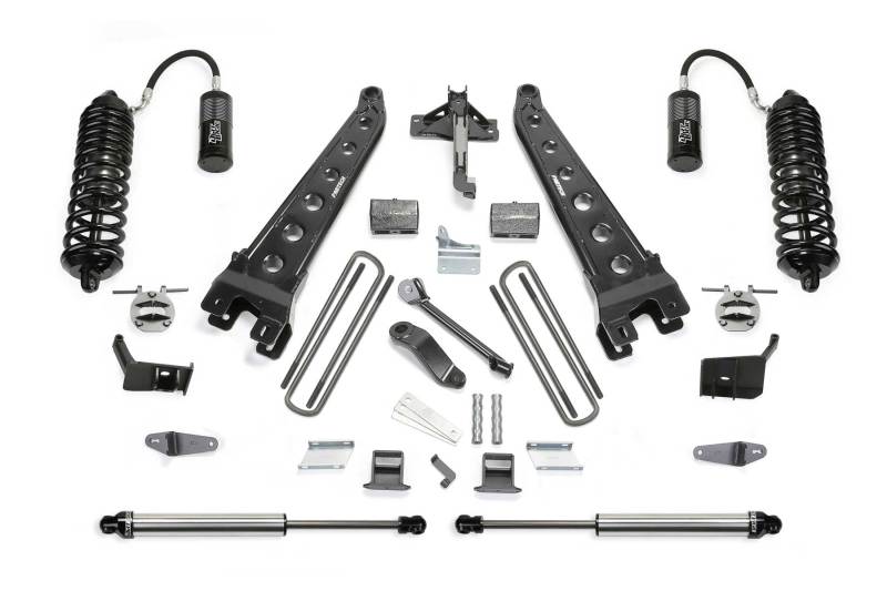 FABTECH 11-16 Ford F250/F350 4WD 4in Rad Arm Sys w/4.0 & 2.25