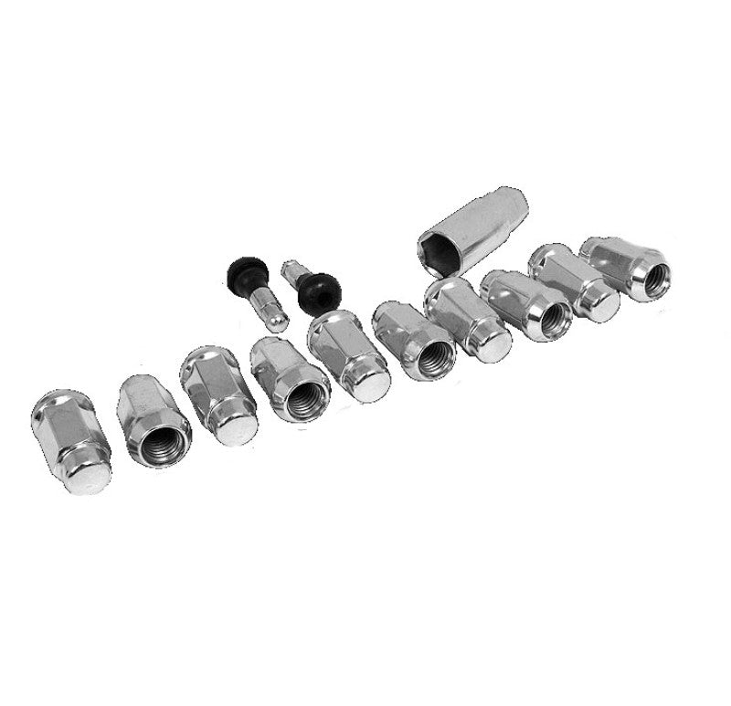 RACE STAR 14mmx1.50 Acorn Closed End Deluxe Lug Kit - 10 PK