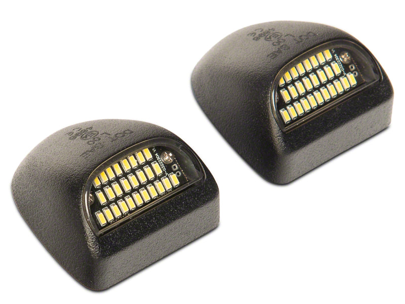 RAXIOM 99-14 Chevrolet Silverado Axial Series LED License Plate Lamps