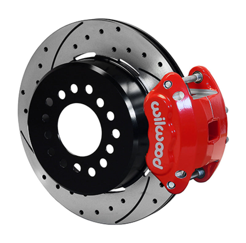 WILWOOD D154 Rear 12.19in P-Brake Kit 2.75in-2.81in Offset - Red