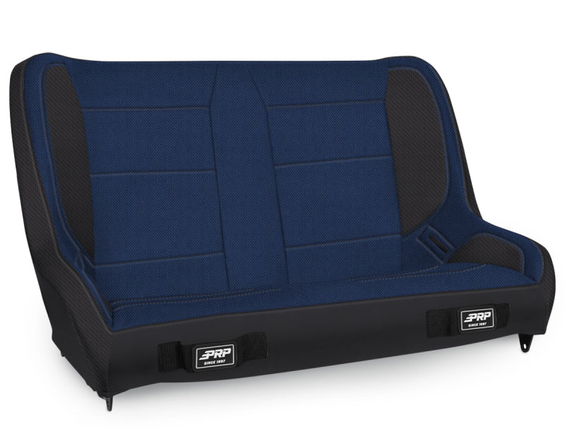 PRP Jeep CJ-7/Wrangler YJ Elite Series Rear Bench- Blue