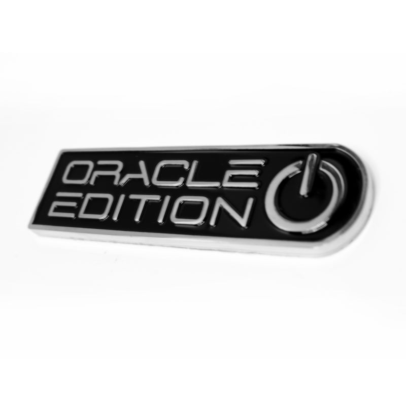 ORACLE Edition Badge - Left/Driver - Black/White SEE WARRANTY