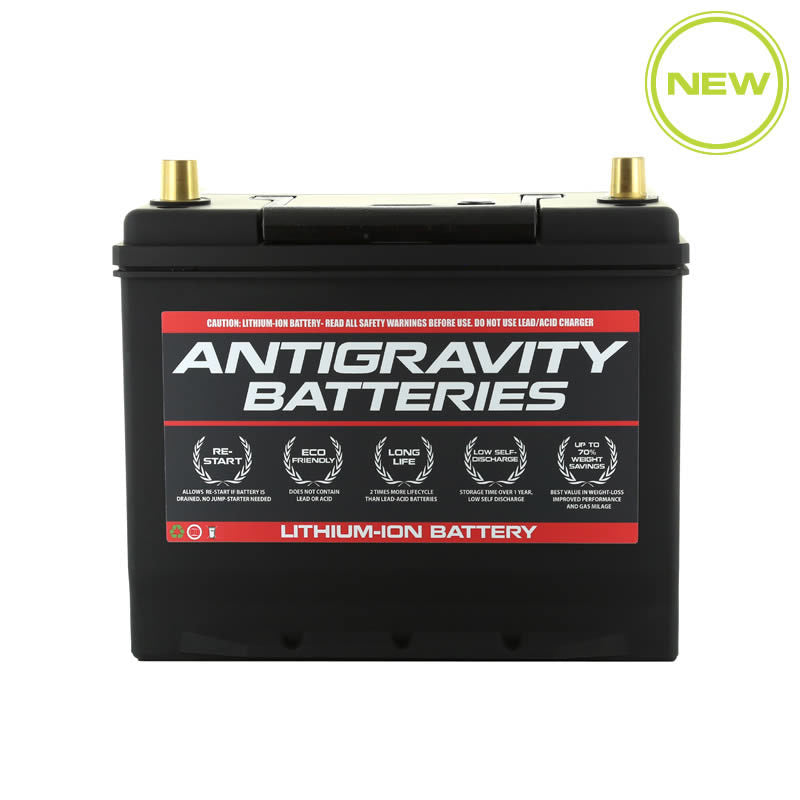 ANTIGRAVITY Group 24R Lithium Car Battery w/Re-Start