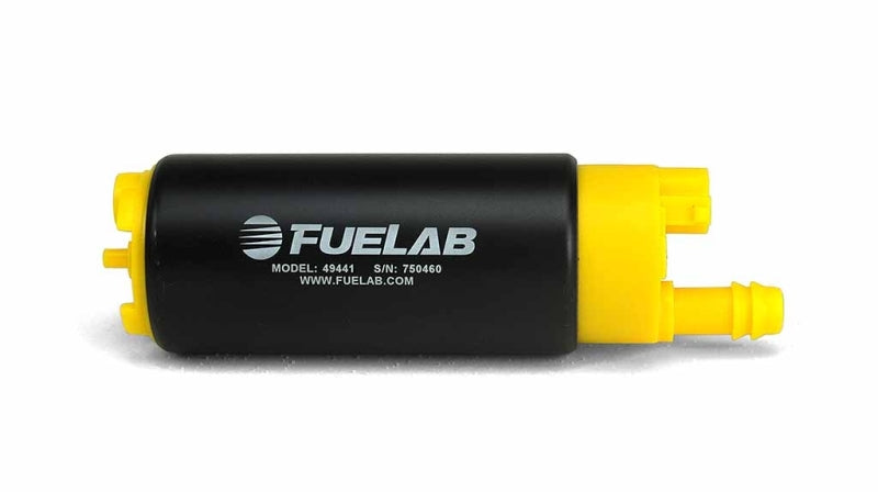 FUELAB 494 High Output In-Tank Electric Fuel Pump - 340 LPH In Offset From Out