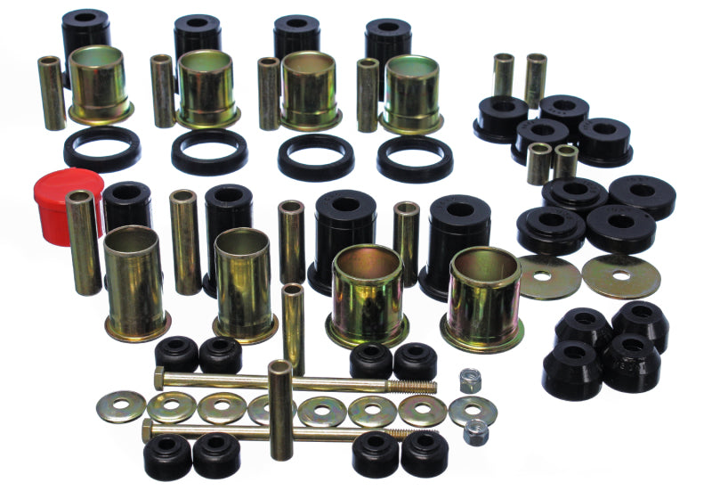 ENERGY SUSPENSION 89-92 Chevrolet Camaro Black Hyper-flex Master Bushing Set