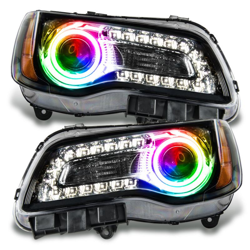 ORACLE 11-14 Chrysler 300C SMD HL - Black - NON HID - ColorSHIFT w/ Simple Controller SEE WARRANTY