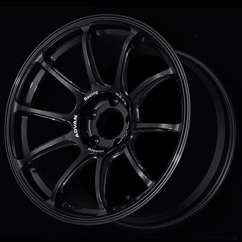 ADVAN RZ-F2 18x10.0 +35 5-114.3 Racing Titanium Black Wheel