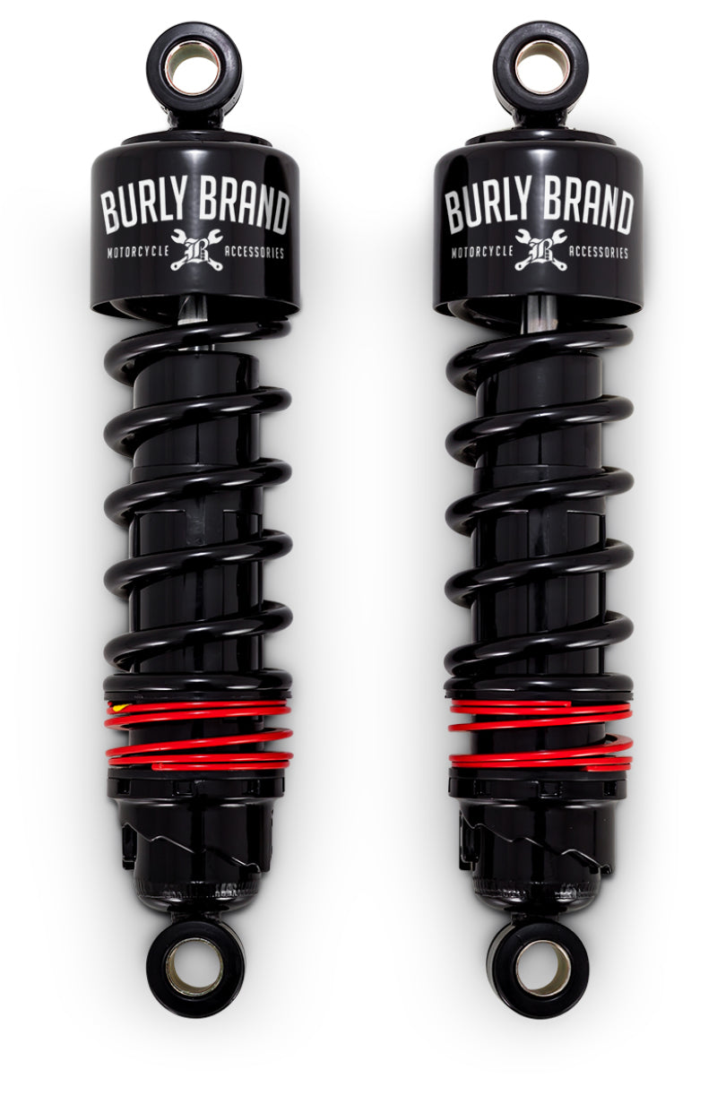 BURLY BRAND Slammer Plus Shocks 11.5in - Black