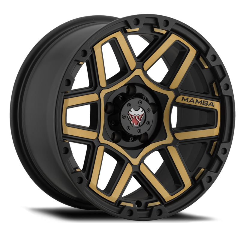 MAMBA M23 17x9 6x135 ET12 Matte Black w/ Bronze Face