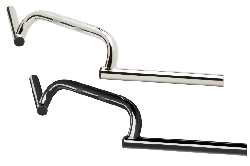 BURLY BRAND Clubman Bar Chrome 1.00in