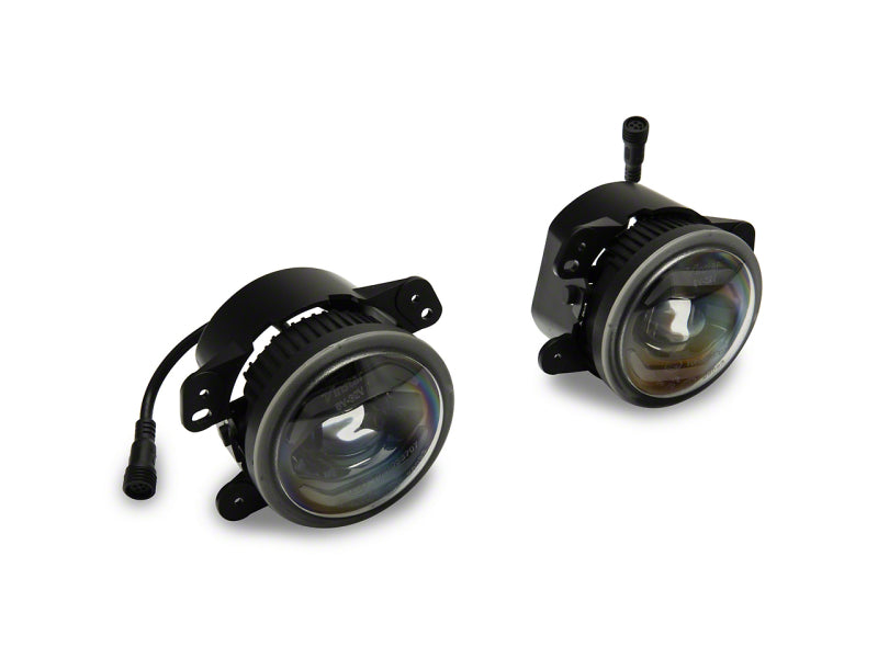 RAXIOM 10-23 Jeep Wrangler JK & JL Axial Series LED DRL Fog Lights