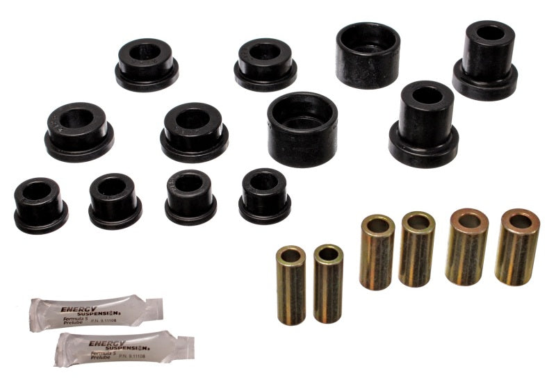 ENERGY SUSPENSION 90-94 Mitsubishi Eclipse AWD Black Rear Control Arm Bushing Set