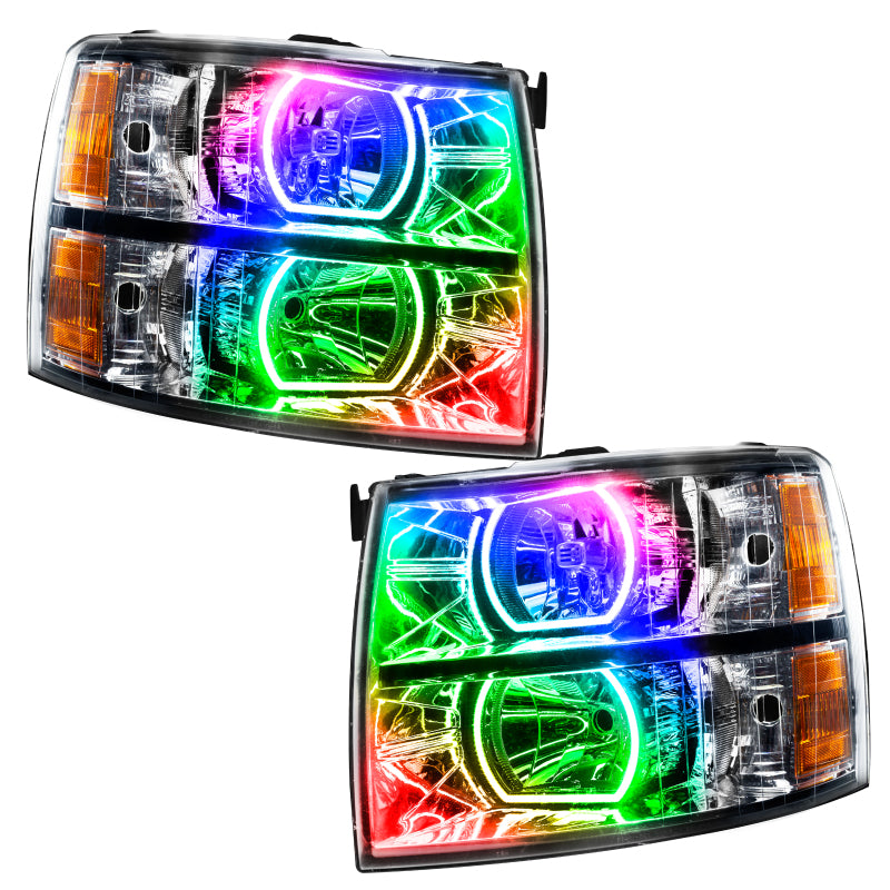 ORACLE 07-13 Chevrolet Silverado SMD HL - Square Style - ColorSHIFT w/o Controller SEE WARRANTY