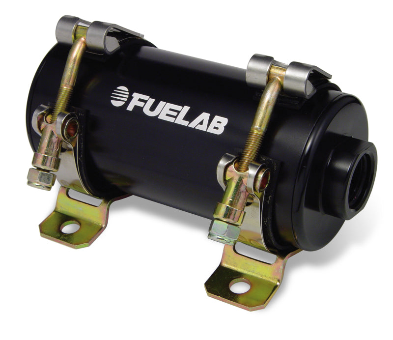 FUELAB Prodigy High Flow Carb In-Line Fuel Pump w/External Bypass - 1800 HP - Black