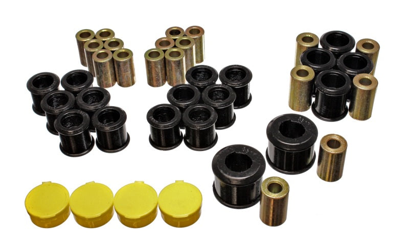 ENERGY SUSPENSION 90-96 Nissan 300ZX Black Rear Control Arm Bushing Set