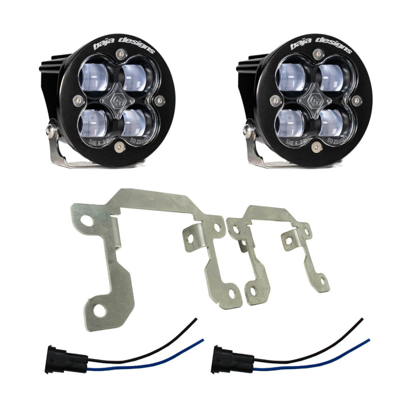 BAJA DESIGNS Ford/Subaru SAE Squadron Fog Light Pocket Kit - White