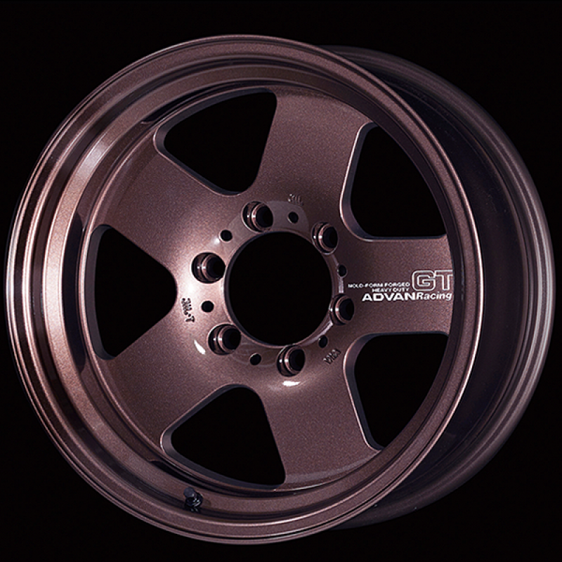 ADVAN GT Heavy 17X8.5 -10 6x139.7 Racing Copper Bronze Wheel