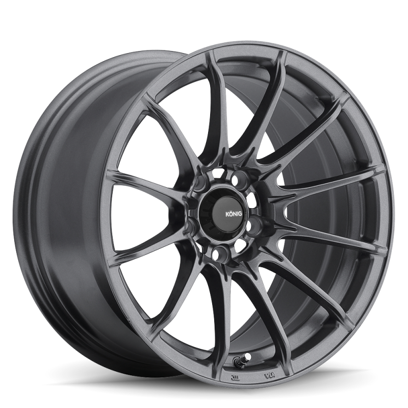 KONIG Dial In 15x8 4x100 ET25 Matte Grey