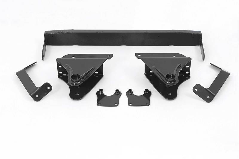 FABTECH 99-00 Ford F250/350 4WD 3.5in Spring Hanger w/Perf Shks