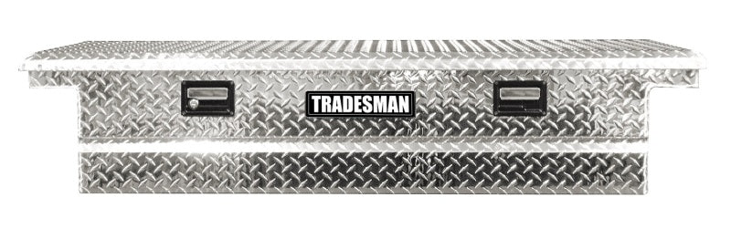 TRADESMAN Aluminum Single Lid HD 28 Cross Bed Low-Profile Truck Tool Box (72in.) - Brite