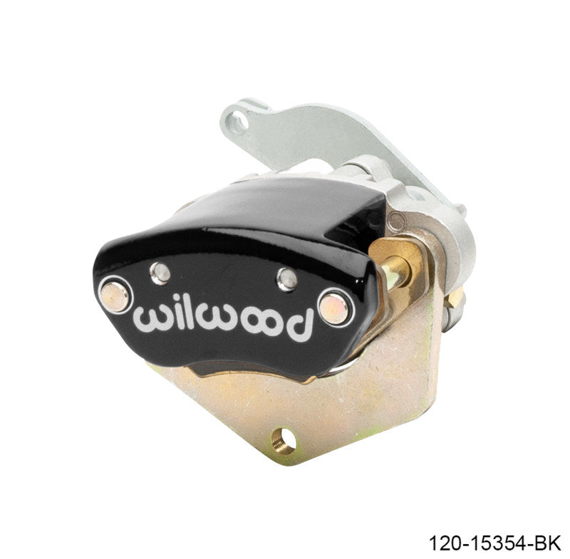 WILWOOD Caliper-MC4 Mechanical Parking Brake-L/H - Black 2.00 MT 1.19in Piston .81in Disc