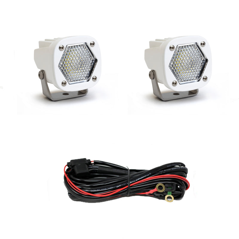 BAJA DESIGNS LED Light Pods S1 Work/Scene White Pair