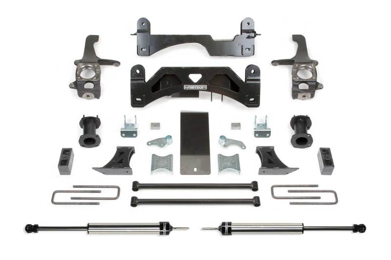 FABTECH 07-15 Toyota Tundra 2/4WD 6in Basic Sys w/C/O Spacers & Rr Dlss