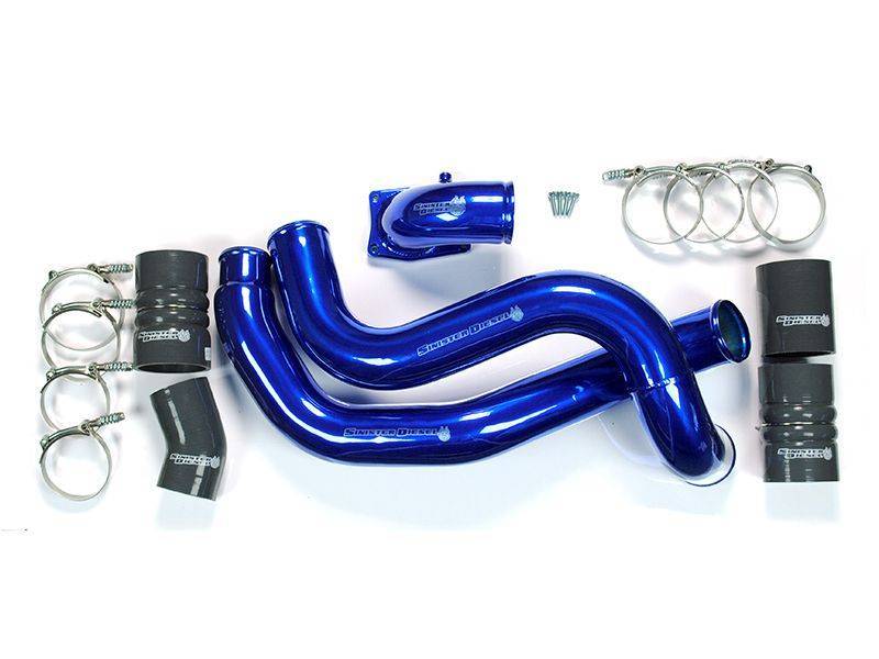 SINISTER DIESEL 03-07 Ford 6.0L Powerstroke Intercooler Charge Pipe Kit w/Elbow