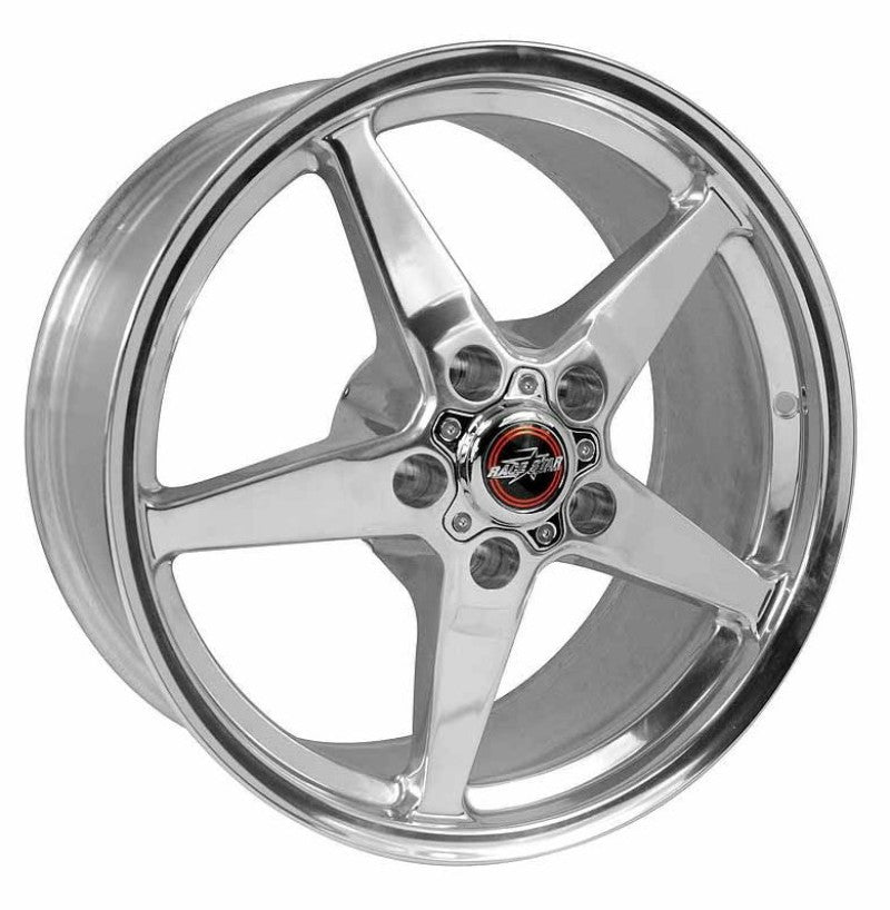 RACE STAR 92 Drag Star 17x9.50 5x4.75bc 6.00bs Direct Drill Polished Wheel