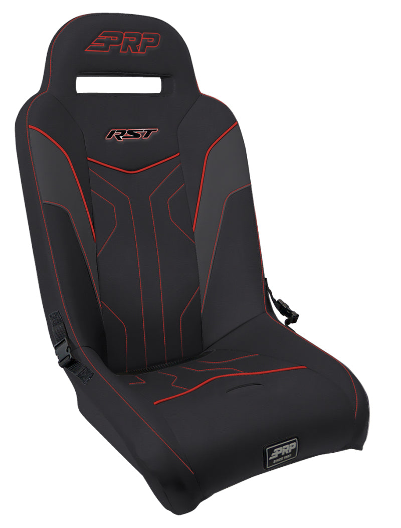 PRP RST Suspension Seat- Black/Red