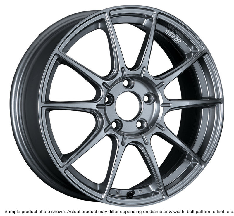 SSR GTX01 Dark Silver Wheel