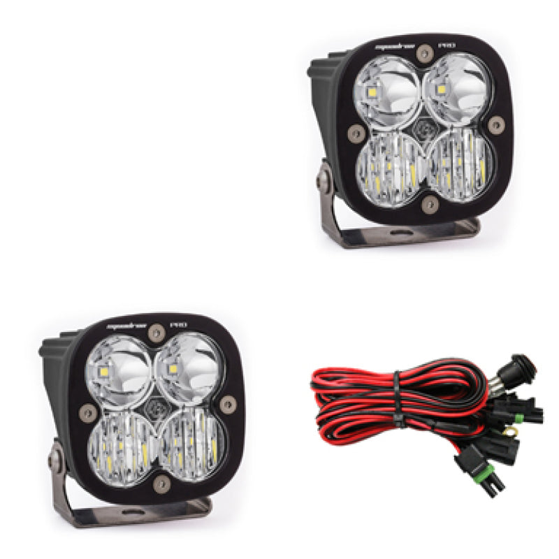 BAJA DESIGNS Squadron Pro Series Driving Combo Pattern Pair LED Light Pods