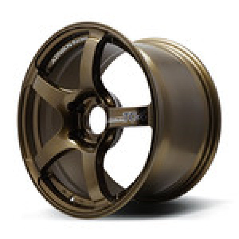 ADVAN TC4 17x7.5 +48 5x114.3 Racing Umber Bronze and Ring Wheel