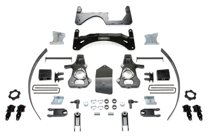 FABTECH 14-18 GM K1500 P/U Denali w/oE Forg Stl UCA 6in Basic Sys w/Magneride