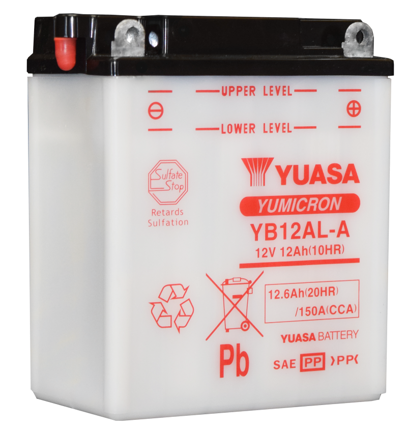 YUASA YB12AL-A Yumicron 12 Volt Battery