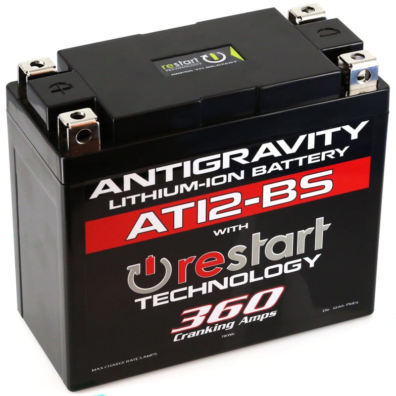 ANTIGRAVITY YT12-BS Lithium Battery w/Re-Start