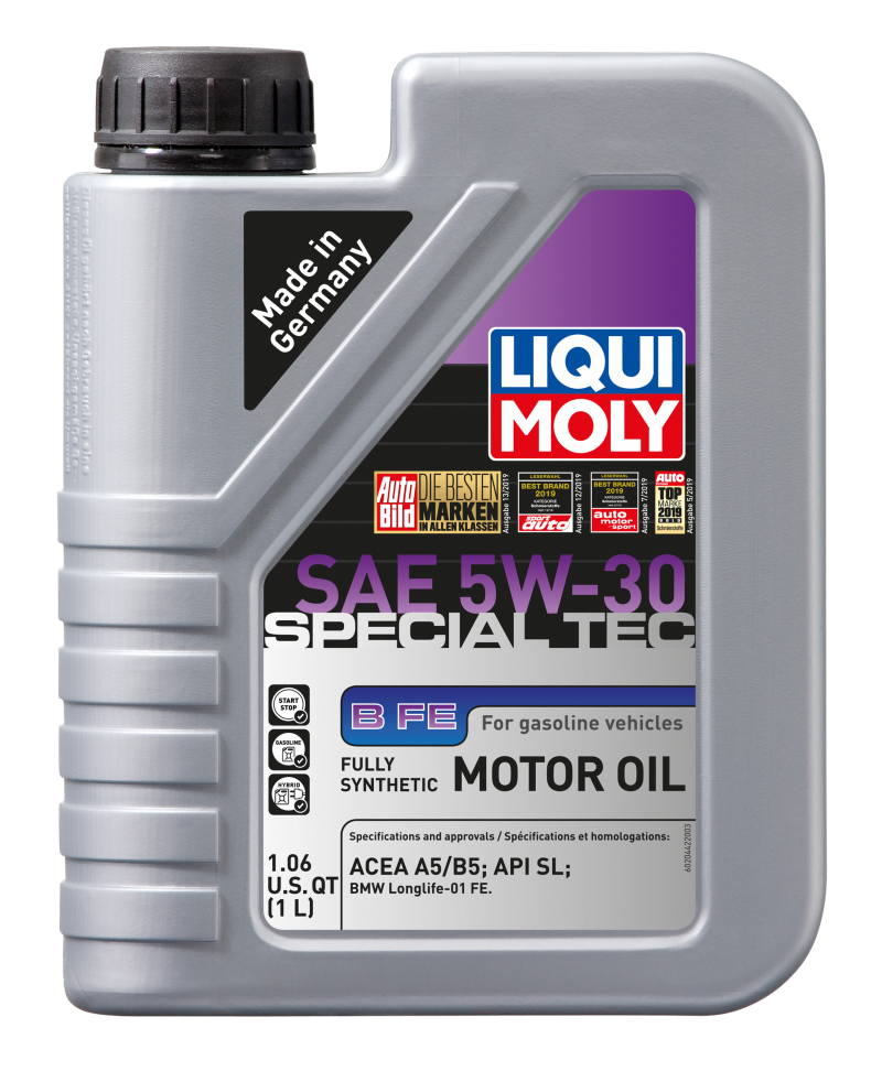 LIQUI MOLY 1L Special Tec B FE Motor Oil SAE 5W30 - CASE OF 6