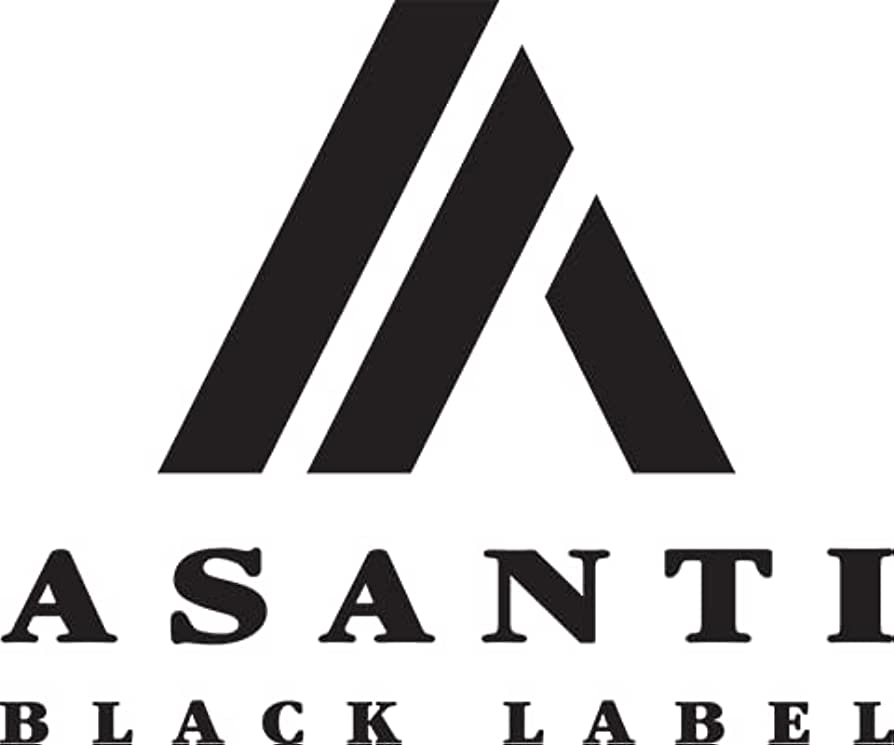 ASANTI BLACK ARISTOCRAT GLOSS BLACK MACHINED FACE w/ DDT