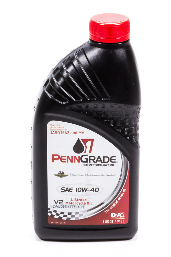 PENNGRADE 10w40 Motorcycle Oil 1 Qt