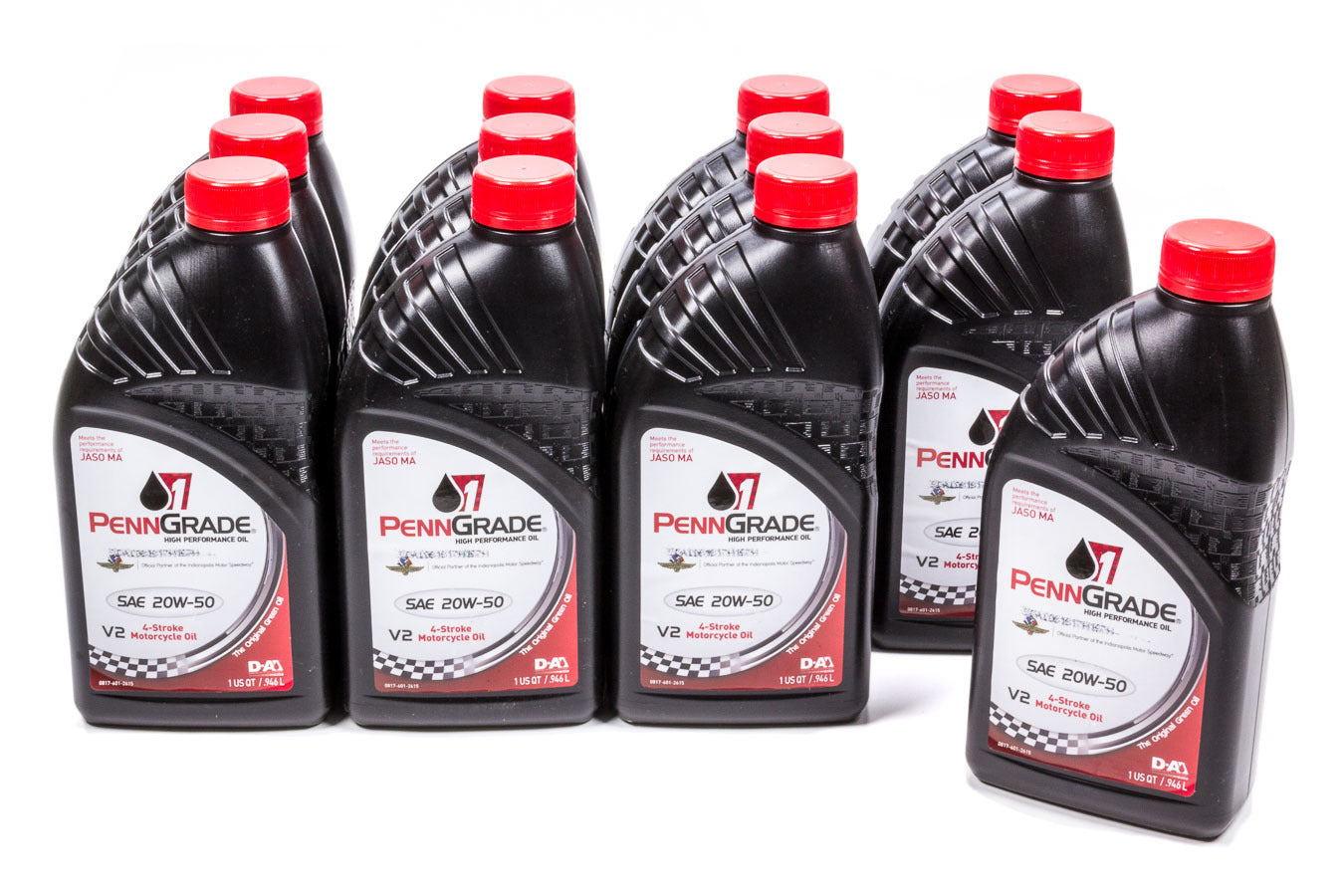 PENNGRADE 20w50 Motorcycle Oil Cs/12-Qt