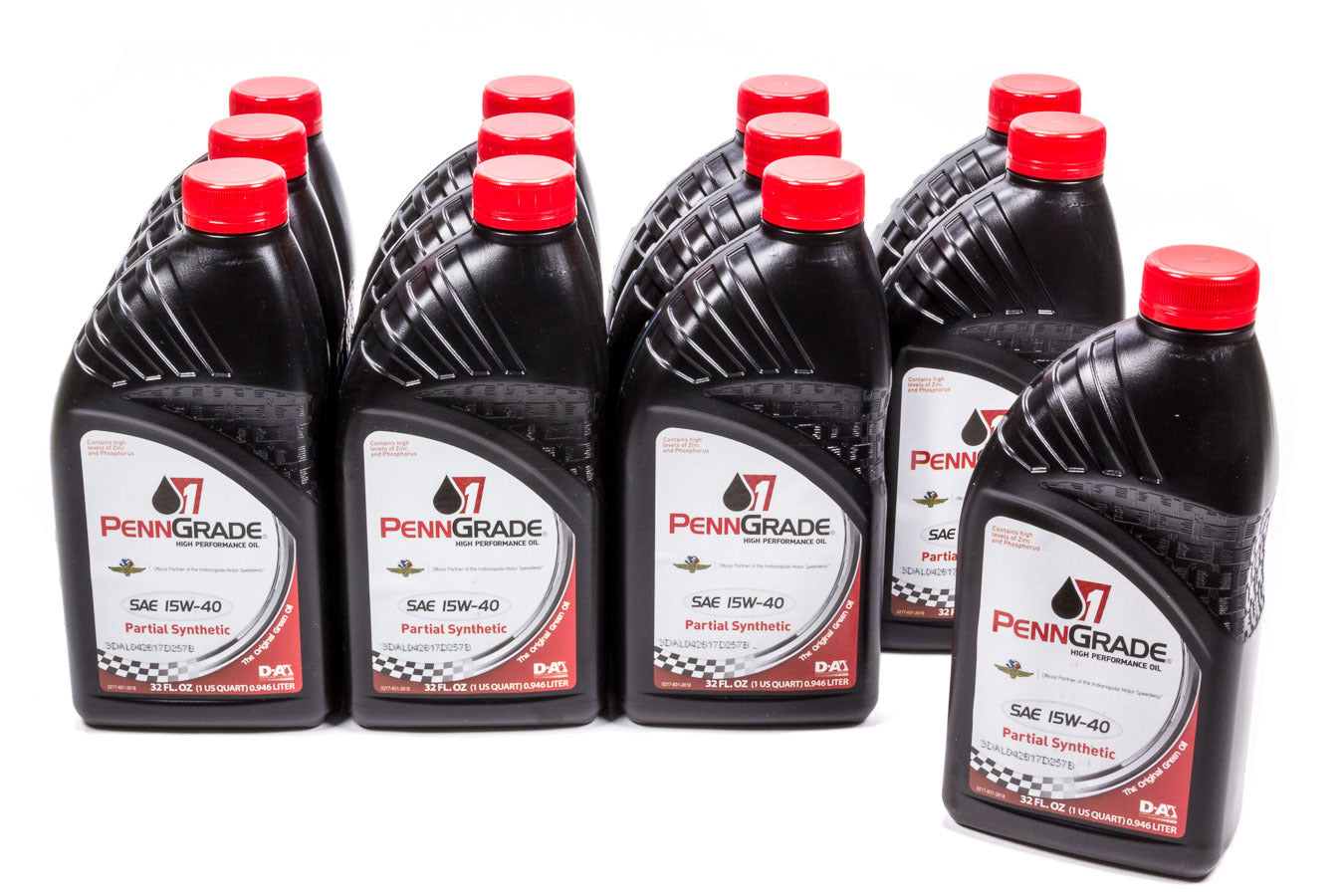 PENNGRADE 15w40 Racing Oil Cs/12Qt Partial Synthetic