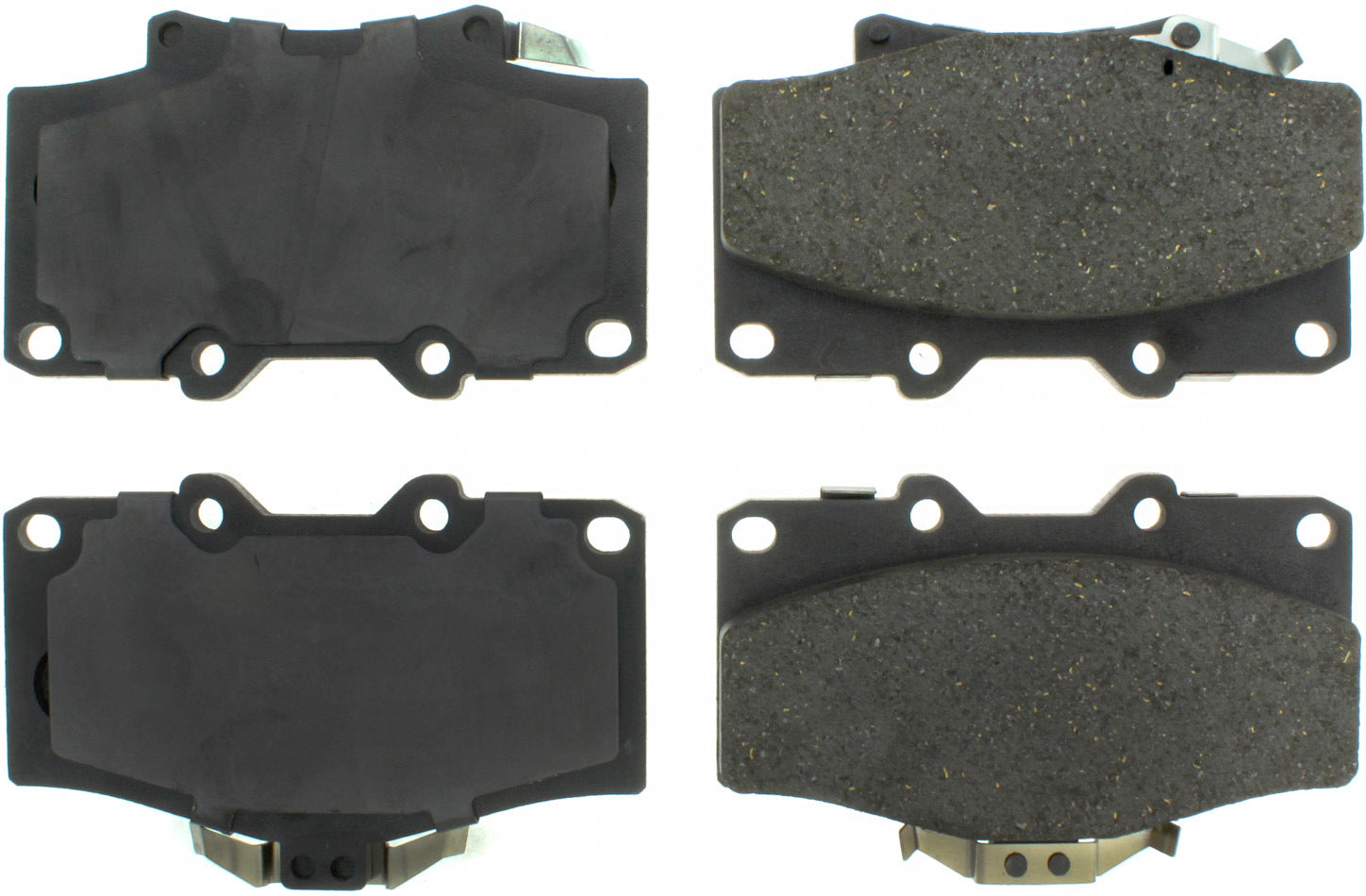 CENTRIC Premium Semi-Metallic Br ake Pads with Shims and