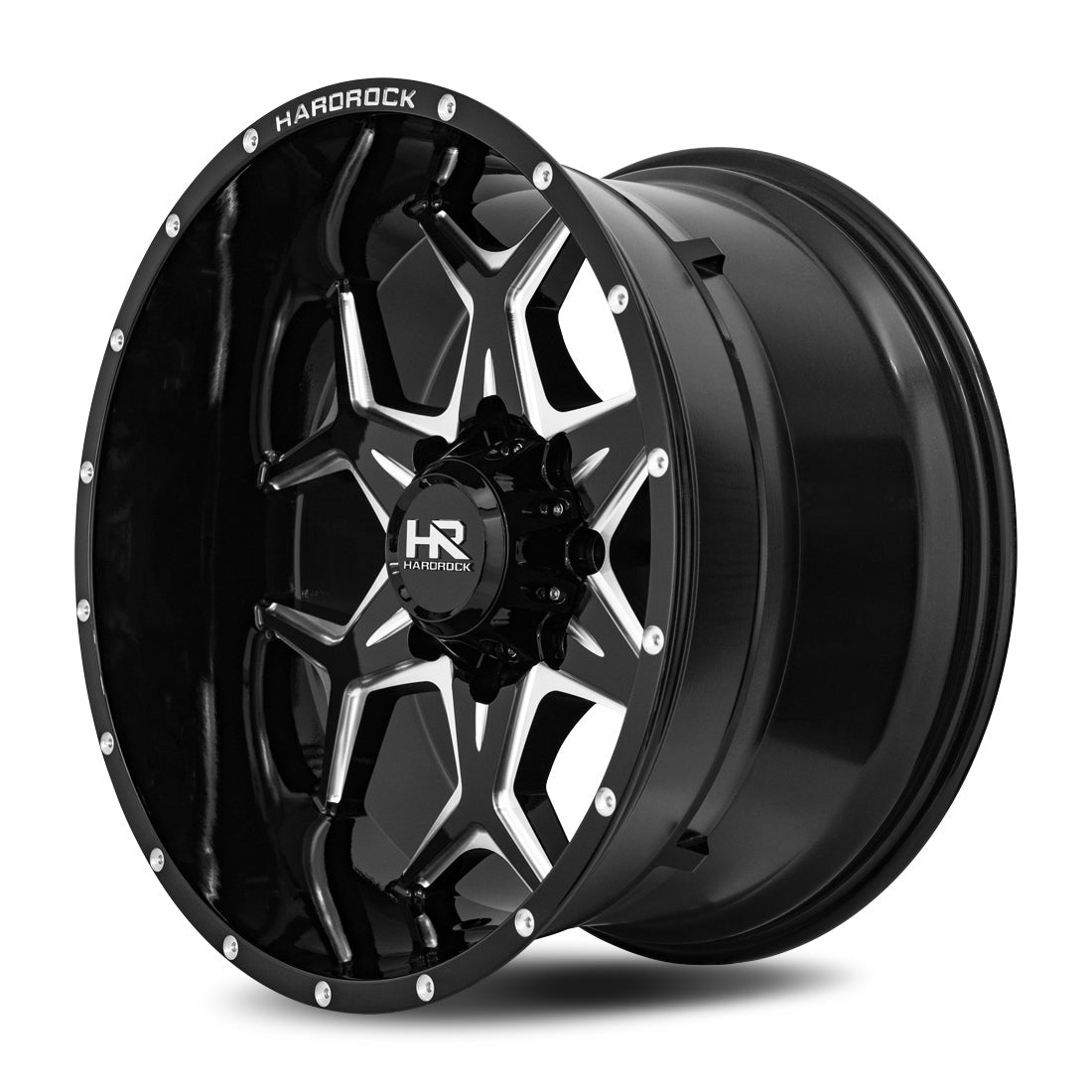 HARDROCK OFFROAD H507 Reckless Xposed Gloss Black Milled